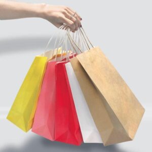 Túi giấy có sẵn KT09T- nhiều màu (30 x 21 x 10 cm)